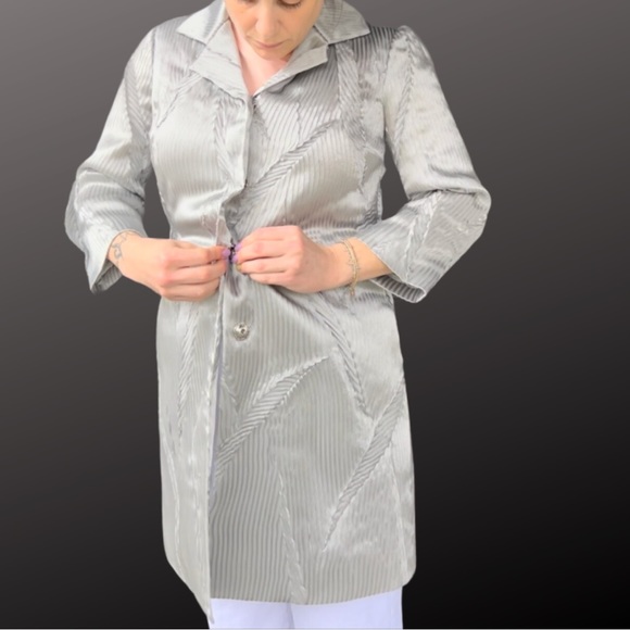 Per Se silver jacket size 4 - Picture 3 of 4